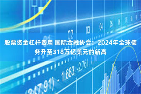 股票资金杠杆费用 国际金融协会：2024年全球债务升至318万亿美元的新高
