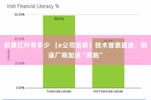 股票杠杆有多少 【e公司观察】技术普惠提速，倒逼厂商加速“奔跑”