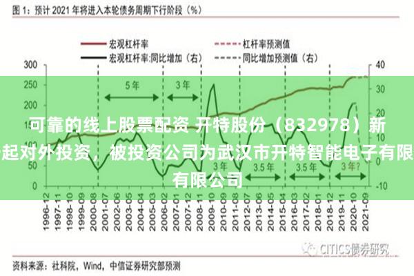 可靠的线上股票配资 开特股份（832978）新增一起对外投资，被投资公司为武汉市开特智能电子有限公司