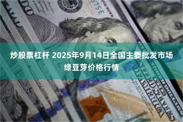 炒股票杠杆 2025年9月14日全国主要批发市场绿豆芽价格行情