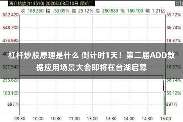 杠杆炒股原理是什么 倒计时1天！第二届ADD数据应用场景大会即将在台湖启幕